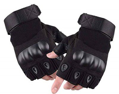AUTOFRILL Cycling, Riding, Mountain Bike, Half Finger Anti-Slip Gloves for Men & Women