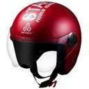 Autofy TROUPER Open Face Helmet (58cm - M, Red)...
