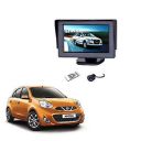 Autokraftz 4.3 Inch Car Rear View Kit with Tft LCD Rear View Screen for Nissan Micra (Combo of 2)...