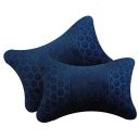 AutokraftZ Car Seat Black Velvet Football Neck Rest Cushion Pillow for Maruti Suzuki Alto,Maruti Suzuki Wagon-R, Tata Tiago, Tata Punch, Hyundai Santro, Hyundai Grand I-1O...