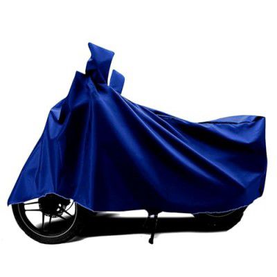 AutokraftZ Heavy Duty Bike/Scooty Cover with Mirror Pockets