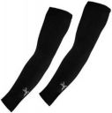 AutoKraftZ Sun UV Protection Arm Sleeves with Stretchable Material For Riding and Sports Cycling Gloves  (Black)...