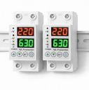 Automatic Over/Under Voltage and Over Load Protection (Adjustable Setting) with Auto Re-Connect LED Display Standard Din-Rail Mounted Single Phase 220V, 63A (13.8kW)...