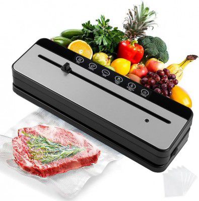 Automatic Vacuum Sealer Machine for Food Storage | Portable Electric Food Saver with Sealing Bags