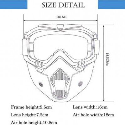 AutoPowerz ok4 Safety Goggles  (Multicolor)