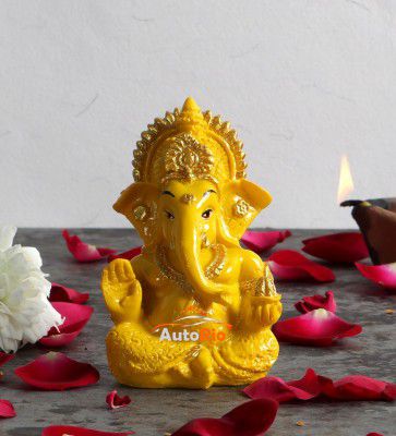 Autorio Shri Ganesha Idol for Car Dashboard | Lord Statue 