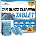 AUTOSITE 10PCS Car Glass Cleaner Wiper Detergent Effervescent Tablets Washer Auto (10 g)...