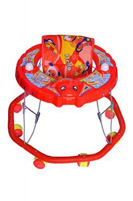 AVANI METROBUZZ Classic Baby Walker Musical Toy Bar for Kids of 6 Months to 1.5 Year P665 - Pink (G-Red)