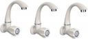 AVARON CHEM 3 sink cock Pvc, Pack Of 3 (Wall Mount Installation Type)...