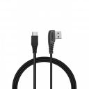 Avecra (Pack Of 2 Type C Fast Charging L-Shape Tangle Free Data Cable...