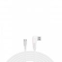 Avecra (Pack Of 2 Type C Fast Charging L-Shape Tangle Free Data Cable...