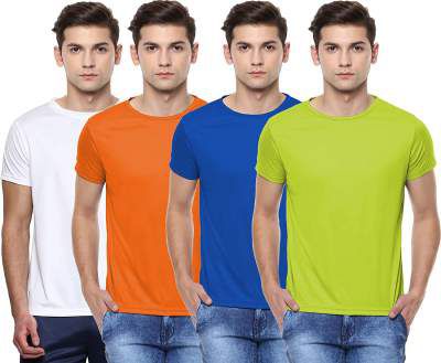 Aventura Outfitters Men's Regular Fit T-Shirt (Pack of 4)