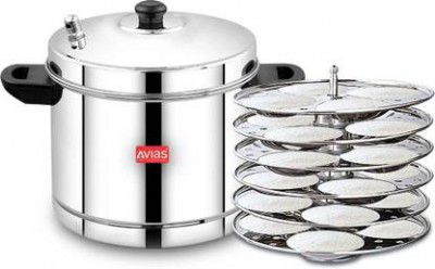 AVIAS Eco Idly Maker 6 Plate Standard Idli Maker  (6 Plates , 24 Idlis )
