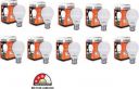 AVINDRA 9 W Round B22 D LED Bulb (White, Pack of 10)...