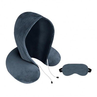 Avolusion Neck Pillow with Hood Car Cushion Pillows
