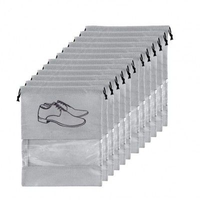 Avolusion Travel Shoe Pouch Set - Pack of 24
