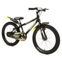 Avon Buke Bicycles Nest 20T BMX Cycle | Wheel Size: 20 inches | High-Tensile Steel Frame: 11 inches | Ideal Cycle for Kids: 8 to 11yrs | Rigid Fork | V Brake | Steel Rim (Black Matt Gloss Finish)...