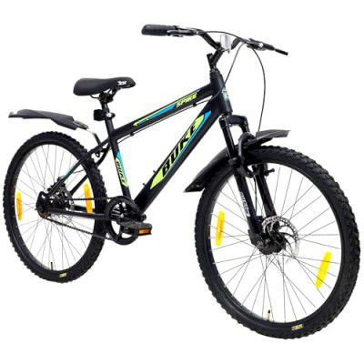 Avon Buke Spike 24T MTB Bicycles for Men (Matt Black)
