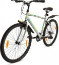 AVON Buke Spike 26T cycle |18.5Inch Steel frame | Hybrid Cycle (Single Speed, Silver)...