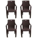 AVRO FURNITURE 7756 Plastic Chair [ Set of 4 ]...