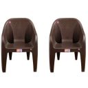 AVRO FURNITURE 9100 Plastic Chairs | Set of 2...