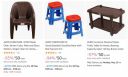 AVRO FURNITURE - Plastic Chairs & Tables at Minimum 90% off...