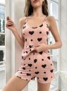 avyanga Women Top & Shorts Set Beige Printed...
