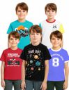 AWG ALL WEATHER GEAR Boy's Organic Cotton Printed T-Shirts ...
