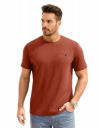 AWG ALL WEATHER GEAR Men Solid Waffle Crew Neck Tshirt...