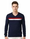 AWG ALL WEATHER GEAR Men's Woolen V-Neck Full Sleeve Sweater...
