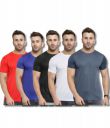 AWG ALL WEATHER GEAR (Pack of 5, Dry Fit T Shirts for Men...