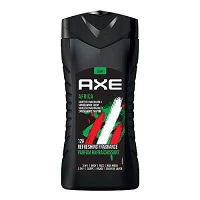 Axe Africa 3 In 1 Body, Face & Hair Wash, 250ml
