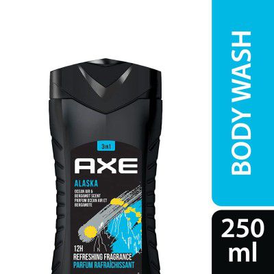 AXE Alaska 3 In 1 Body, Face & Hair Wash for Men - 250ml