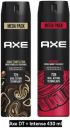 AXE Dark Temptation and Intense Deodorant Spray - For Men (430 ml, Pack of 2)...