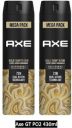 AXE Gold Temptation Deodorant Spray - For Men  (430 ml, Pack of 2)...