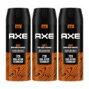 Axe Recharge Long Lasting Deodorant Bodyspray For Men 150 ml, Pack of 3...