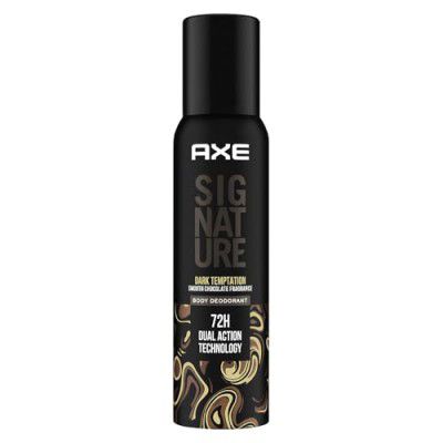 Axe Signature Dark Temptation Bodyspray | 154ml Deodorant for Men, No-Gas Formula Men's Deodorant for Long-Lasting Fragrance
