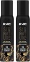 AXE SIGNATURE Dark Temptation Deodorant No Gas Body Perfume Deodorant Spray - (400 ml, Pack of 2)...