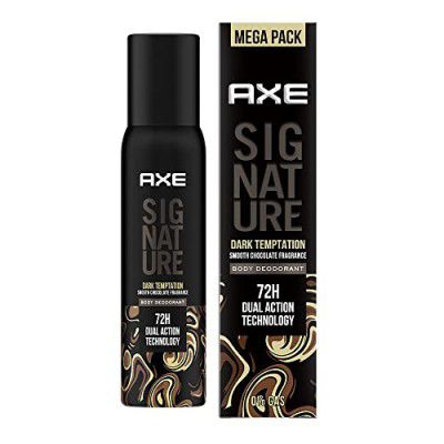 AXE Signature Dark Temptation Long Lasting No Gas Body Deodorant Spray For Men 200 Ml