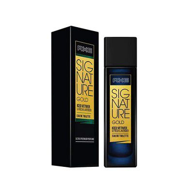 AXE Signature Gold Iced Vetiver and Fresh Lavender Perfume, 80ml