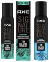 AXE Signature Mysterious Long Lasting No Gas Aerosol Body Deodorant - 200 Ml & AXE Signature Champion No Gas Body Deodorant Bodyspray -154 Ml...
