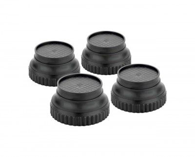 AXN Premium Fridge Stand Multipurpose Heavy Duty Stand for Washing Machine, Round Set of 4 Pcs