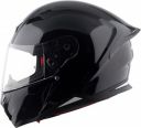 Axor Hunter Solid Motorbike Helmet (Black)...
