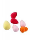 AY Beauty Make Up Mini Sponge Puff (Colour May Vary), Set of 6...