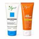 Aysun Daily Glow & Sun Protection Kit | Skin Whitening Face Wash and SPF 40 Sunscreen ...