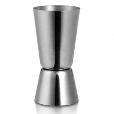 AYURVEDACOPPER Stainless Steel Bar Tools Shot Glass Peg Measure 30 (1 Oz) & 60ML (2 Oz)