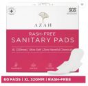 AZAH Rash-Free Clinically Tested XL Sanitary Pad  (Pack of 60)...
