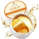 Azah Under Eye Patches for Dark Circles with 24k Nano Gold | Pack of 60 Eye Cooling Gel Pads | Hydrogel Eye Patch Mask with Collagen...