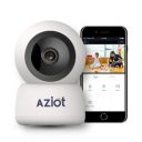 AZIOT 2MP Full HD Smart Wi-Fi CCTV Home Security Camera | 360° with Pan Tilt | View & Talk | Motion Alert | Night Vision | SD Card (Upto 128 GB), Alexa & Google Support...