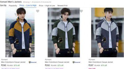 Azmani Mens Jackets Starts at Rs 290